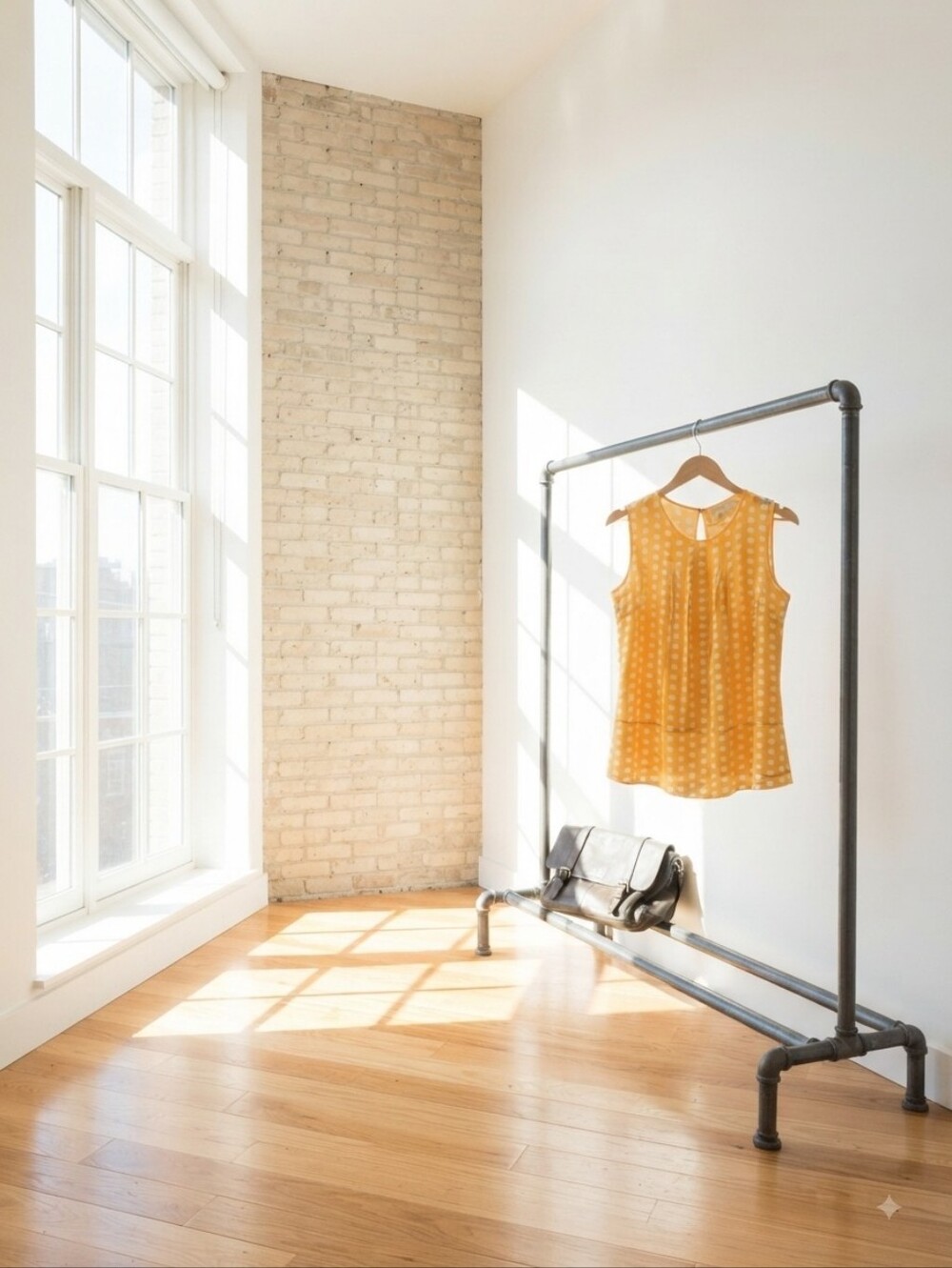 Michael Kors Yellow Polka Dot Sleeveless Blouse